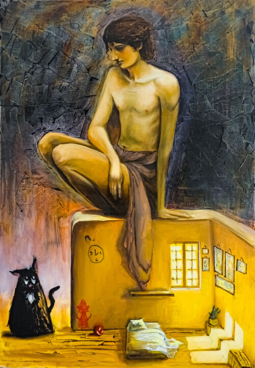 绘画,  39.4x27.6 in 
