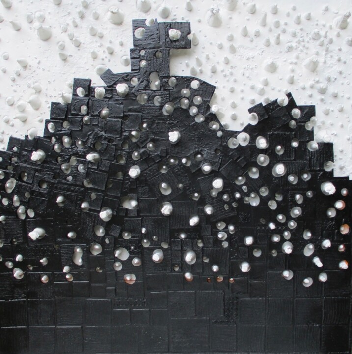 MATIERE NOIRE 雕塑, 31.5x31.5 in