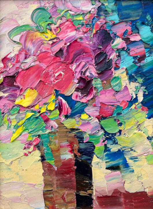Summer temptation 绘画, 7.9x5.9 in
