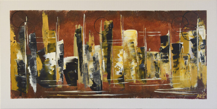 绘画,  15.8x31.5 in 