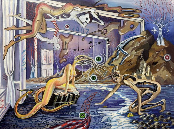 Entia metaphysica 绘画, 23.6x31.5 in