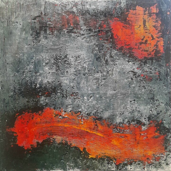 绘画,  19.7x19.7 in 