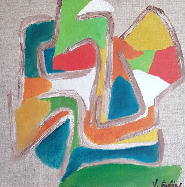 绘画,  19.7x19.7 in 
