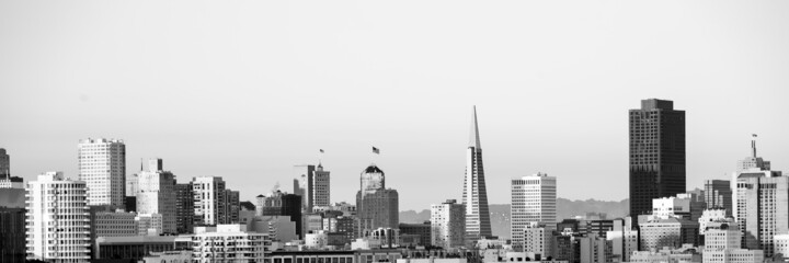 San Francisco - Skyline with Transamerica Pyramid