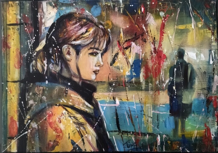 绘画,  13x18.1 in 