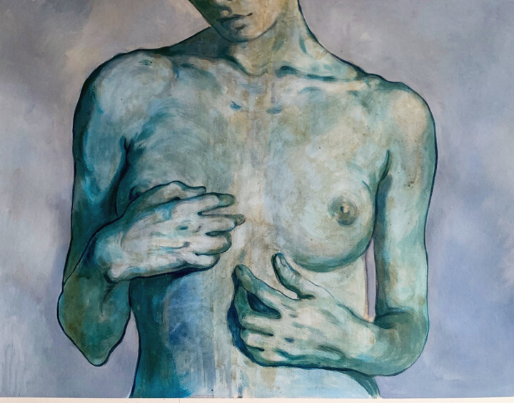Dialogue 2 绘画, 18.5x24 in