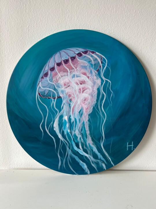 绘画,  23.6x23.6 in 