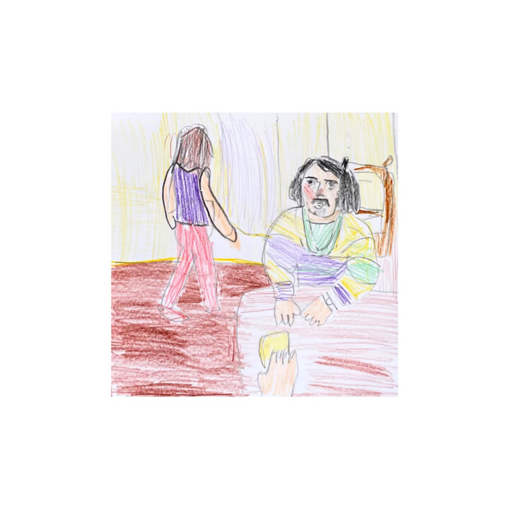 The Table 绘画, 15.8x11.8 in