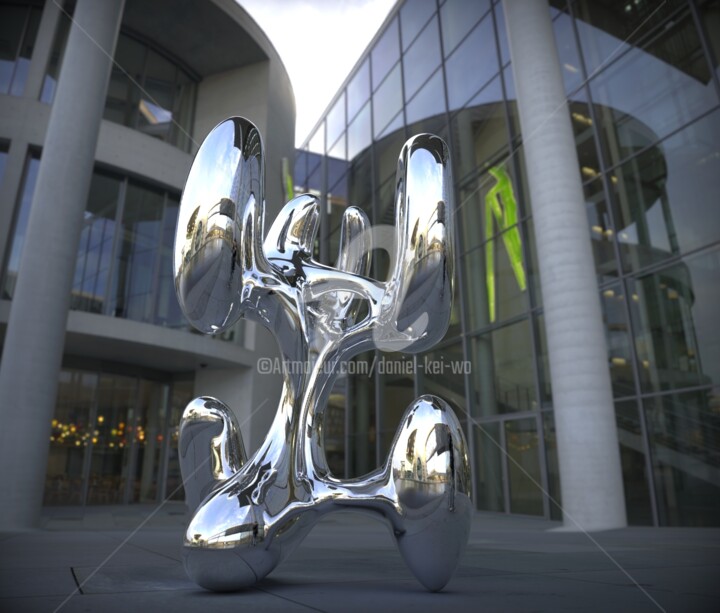Joy in life#8(Medium edition) Sculpture, 63x37,8 in