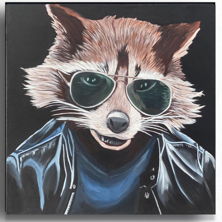 Schilderij,  19,7x19,7 in 
