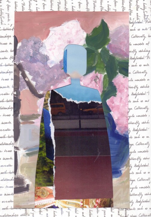 CollageNo13 from the series Personality and its inner world 拼贴, 11.7x8.3 in