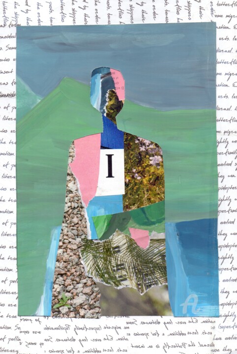 Kolaj,  11,7x8,3 in 