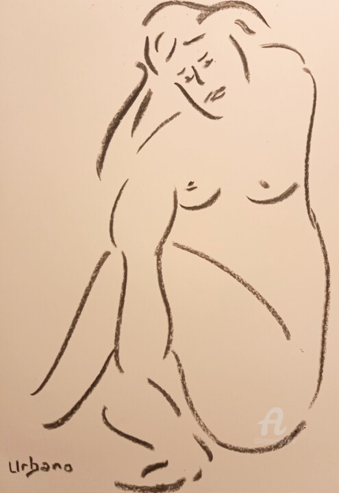 Formes nus 图画, 16.1x11.8 in