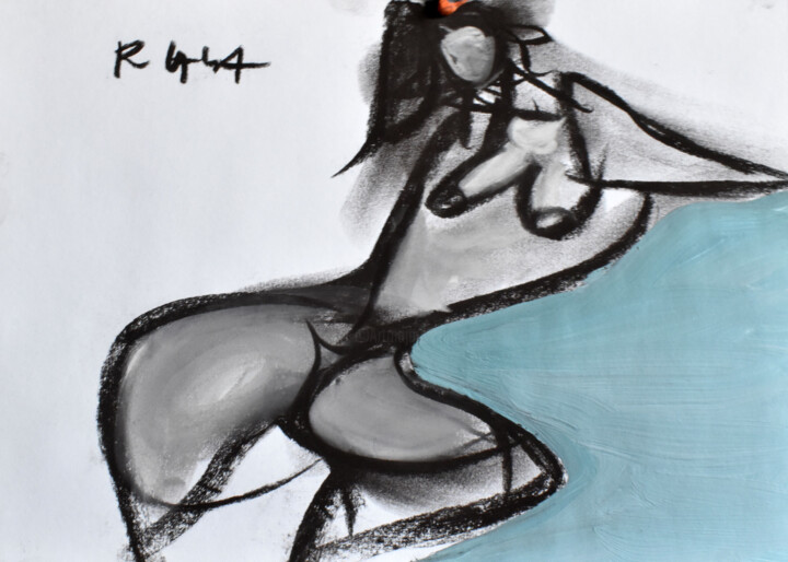Nude 2010 (object number r00267) 图画, 8.3x11.7 in