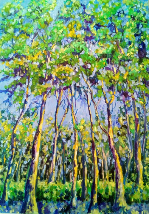 Painting,  19.7x13.8 in 