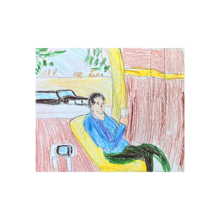 绘画,  8.3x11.4 in 
