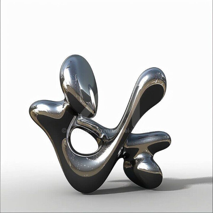 Lifeforms#11(Small edition) 雕塑, 39.4x38.6 in
