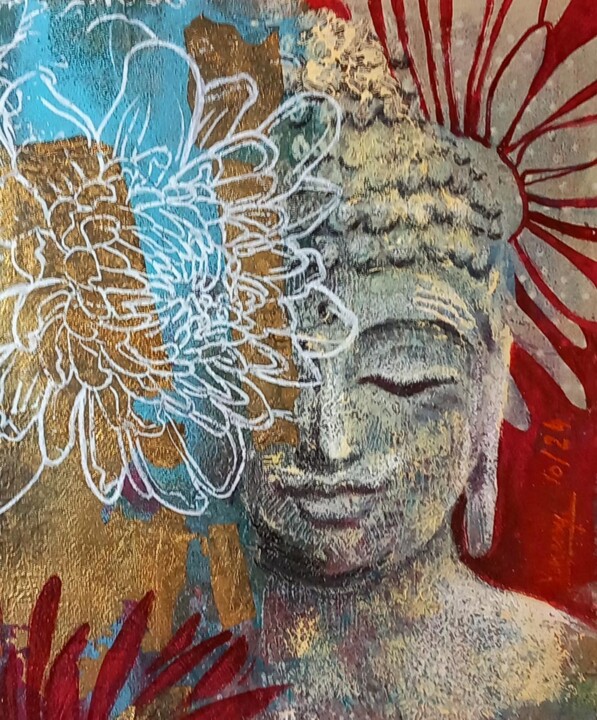 绘画,  6.3x5.3 in 