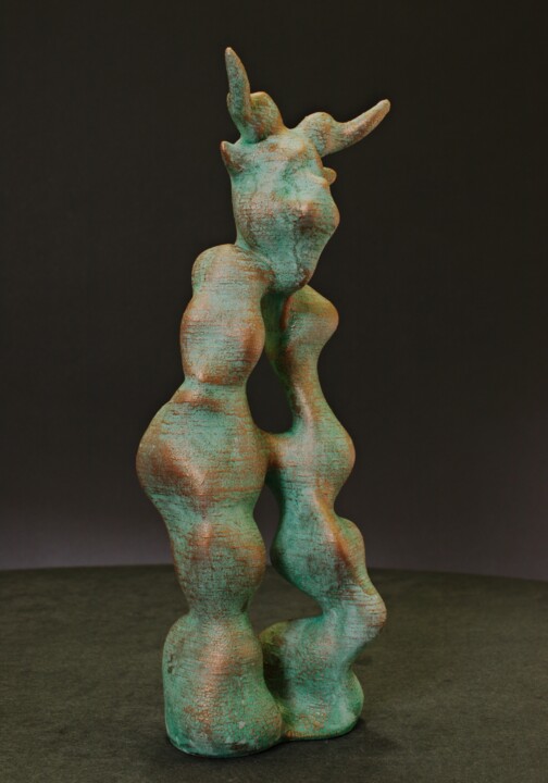 雕塑,  7.9x2.8 in 