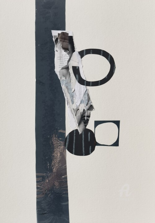 Shadow.7 Collages, 15,8x11,8 in