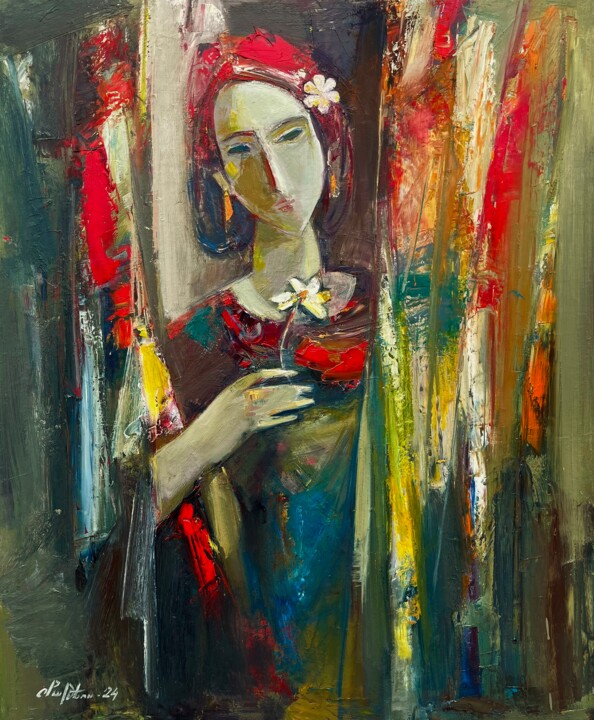 Grace in Bloom 绘画, 23.6x19.7 in