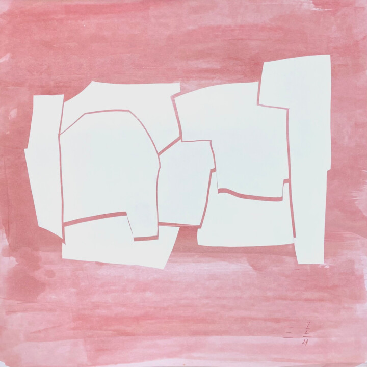rosa Tanz Ζωγραφική, 27,6x27,6 in