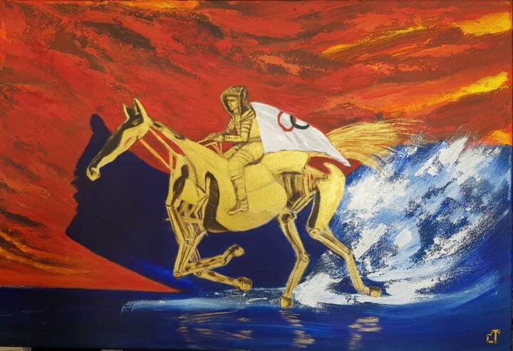 绘画,  19.7x28.7 in 