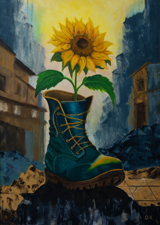 on the day the war ends 绘画, 27.6x19.7 in