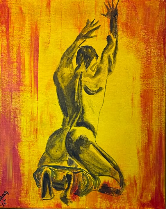 Ghjovellu 绘画, 31.5x15.8 in
