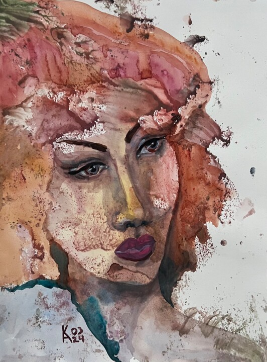 绘画,  12x9 in 