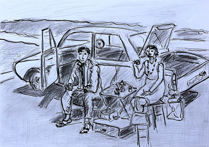 图画,  8.3x11.8 in 