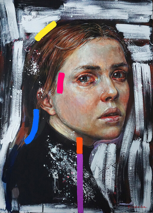 Spleen 绘画, 39.4x27.6 in