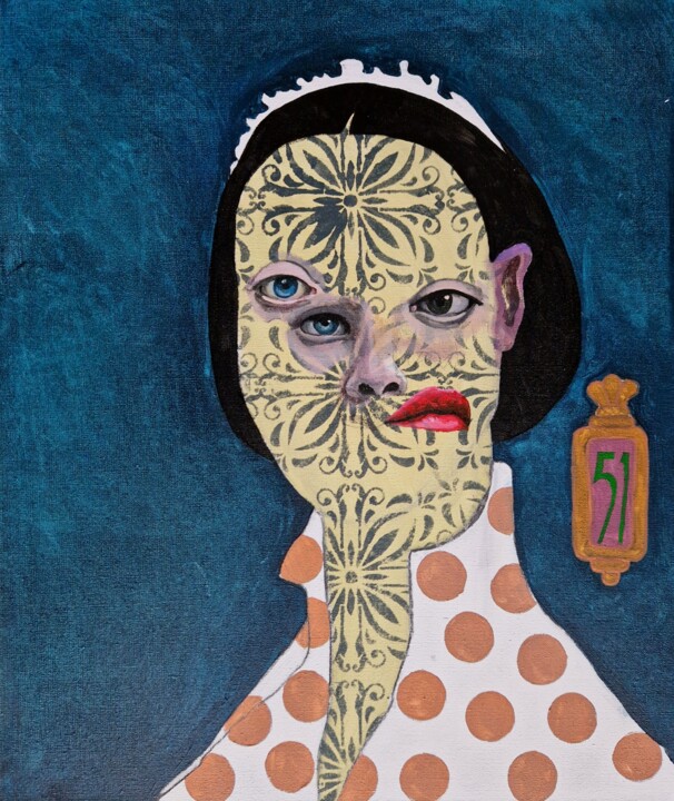 绘画,  23.6x19.7 in 