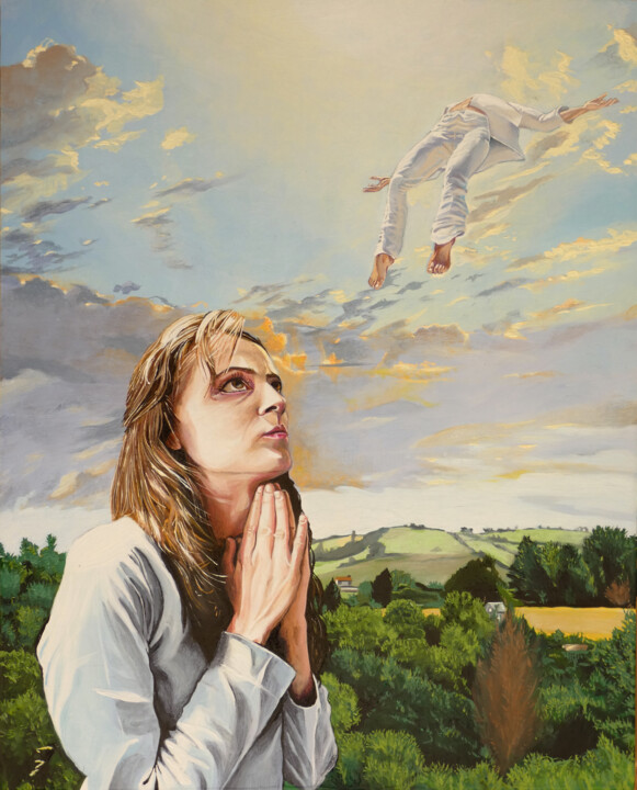 L’Ascension Pintura, 19,7x15,8 in