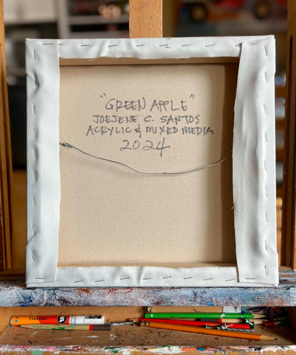 Arrière de l'œuvre