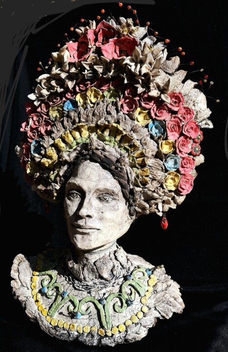 Koukouchnic Sculptuur, 25,6x17,3 in