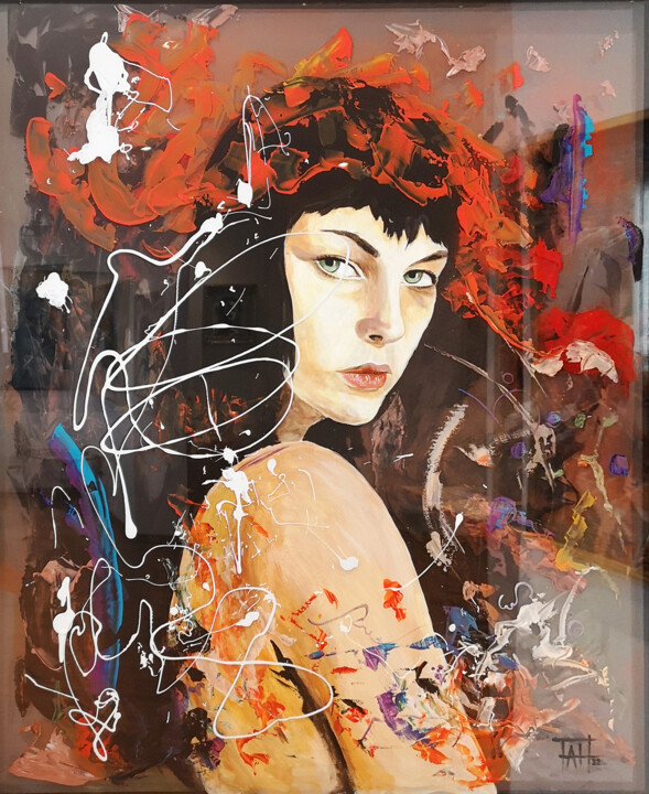 绘画,  46.5x38.6 in 