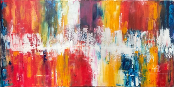 Joyeuse 绘画, 19.7x39.4 in
