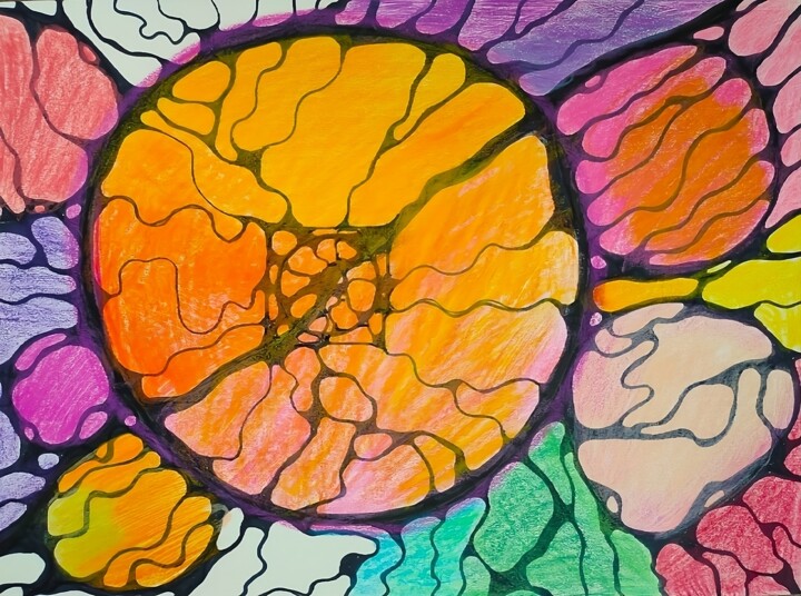 Neuro Composition. Abundance 2 - Print 数字艺术, 15.8x23.6 in