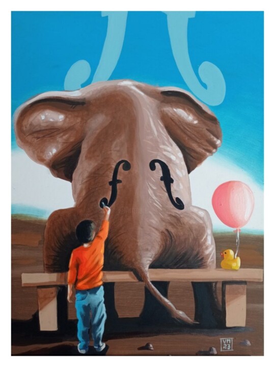 Rayphant 绘画, 31.5x23.6 in