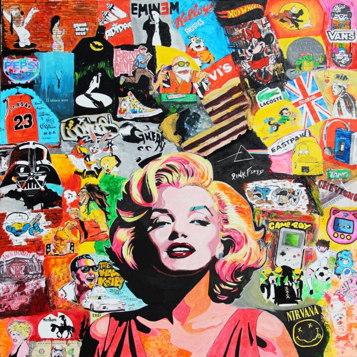 MARYLIN Pittura, 39,4x39,4 in