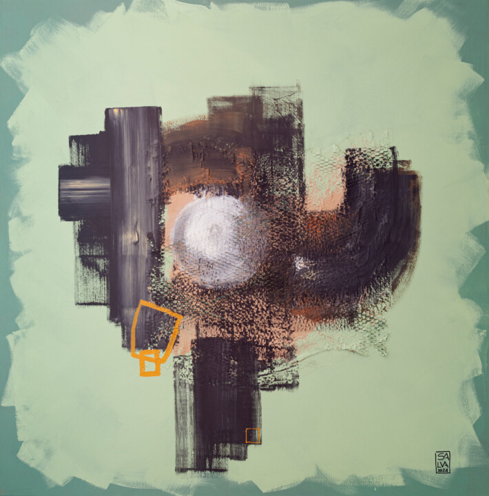 绘画,  39.4x39.4 in 