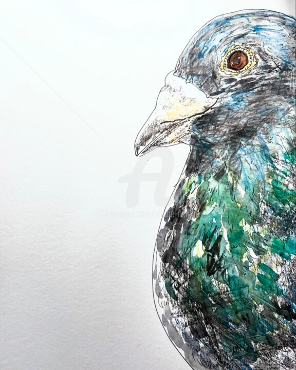 Titan (original), Oceanside, CA, USA 绘画, 10x7 in