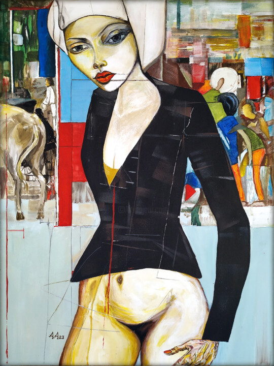 绘画,  23.6x17.7 in 
