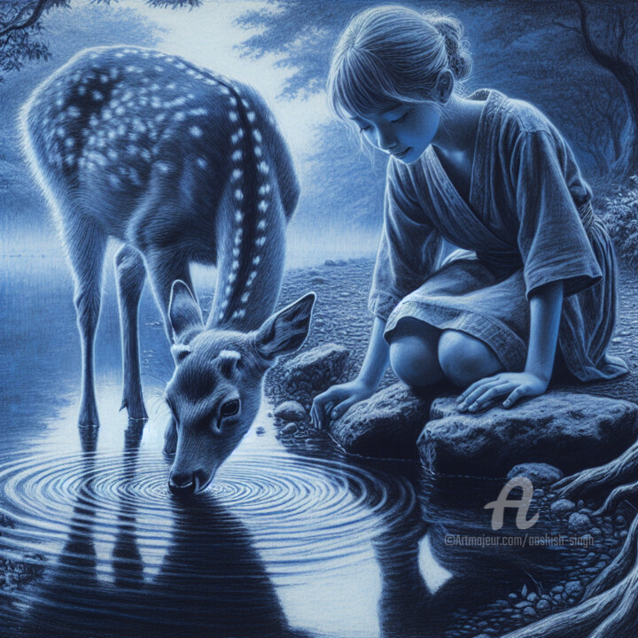 A Moment of Innocence Dijital Sanat