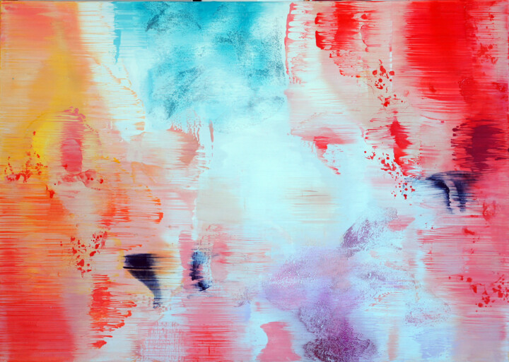 abstract . 绘画, 39.4x55.1 in