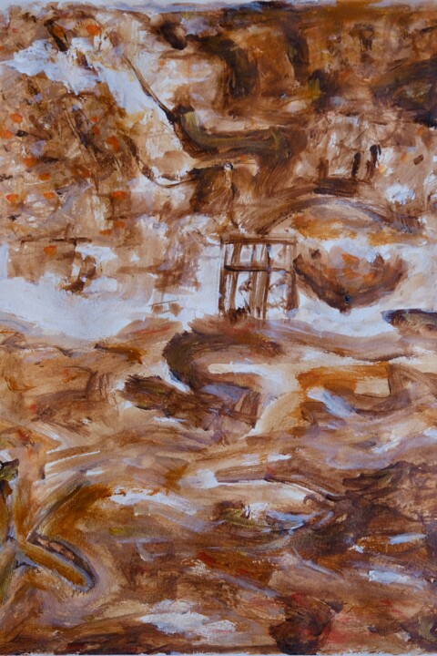绘画,  22.4x17.3 in 