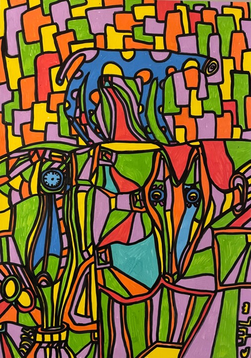 Charade or almost 图画, 11.7x8.3 in