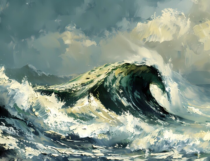 Embrace of the Tempest 数字艺术