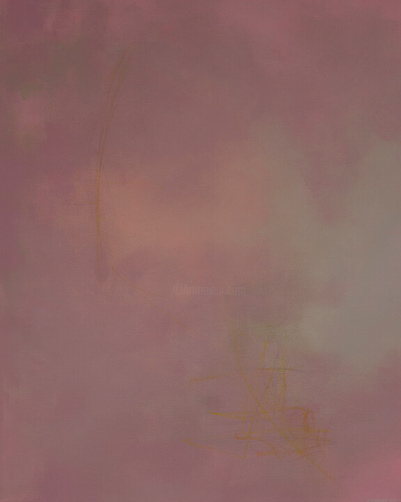 Nervous Habit 绘画, 20x16 in